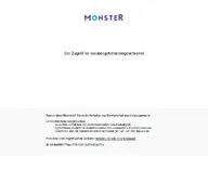 Kleine Seitenvorschau von monster.es