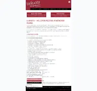 Kleine Seitenvorschau von la-ruota-pasing.de