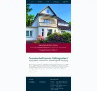Kleine Seitenvorschau von praxis-oeltingsallee7.de