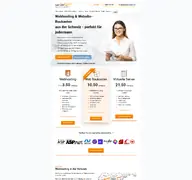 Kleine Seitenvorschau von servertown.ch