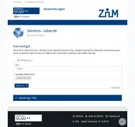 Kleine Seitenvorschau von udue.de