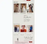 Kleine Seitenvorschau von damacouture.de