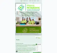 Kleine Seitenvorschau von praxis-petakovic.de