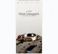 Kleine Seitenvorschau von ouraring.com