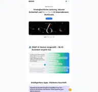 Kleine Seitenvorschau von qnap.com
