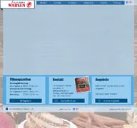 Kleine Seitenvorschau von fleischwaren-warsen.de