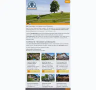 Kleine Seitenvorschau von radsport-hotels.de