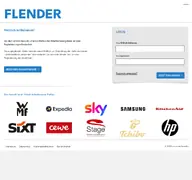 Kleine Seitenvorschau von flender.mitarbeiterangebote.de