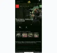 Kleine Seitenvorschau von paintball-jungle.de