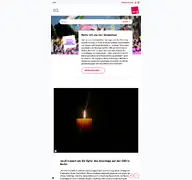 Kleine Seitenvorschau von verdi.de