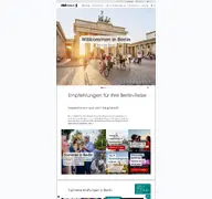 Kleine Seitenvorschau von visitberlin.de