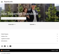 Kleine Seitenvorschau von stores.superdry.de