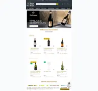 Kleine Seitenvorschau von vinohero.de