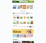 Kleine Seitenvorschau von zooplus.de