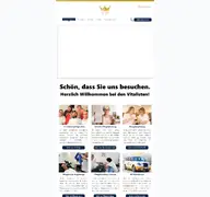 Kleine Seitenvorschau von vip-vitalisten.de