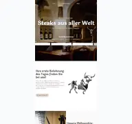 Kleine Seitenvorschau von steaksausallerwelt.de