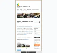 Kleine Seitenvorschau von dorfaktiv.de