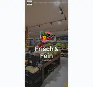 Kleine Seitenvorschau von biofrischundfein.de