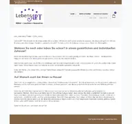 Kleine Seitenvorschau von lebensart-sehnde.de