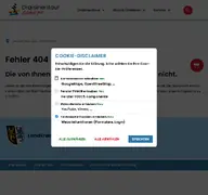 Kleine Seitenvorschau von buchung.draisinentour.de
