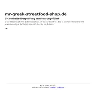 Kleine Seitenvorschau von mr-greek-streetfood-shop.de
