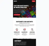 Kleine Seitenvorschau von dartarts.de