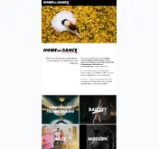 Kleine Seitenvorschau von homeofdance.de