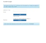 Kleine Seitenvorschau von kundenportal.vkw.de