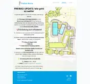 Kleine Seitenvorschau von freibad-weiche.de