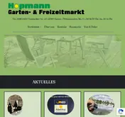 Kleine Seitenvorschau von hopmann-garten.de