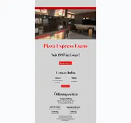 Kleine Seitenvorschau von pizzaexpressesens.de
