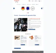 Kleine Seitenvorschau von florett.de