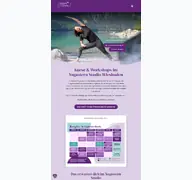 Kleine Seitenvorschau von yogastern.de