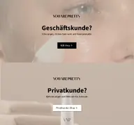 Kleine Seitenvorschau von youarepretty.de