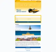 Kleine Seitenvorschau von regiojet.de
