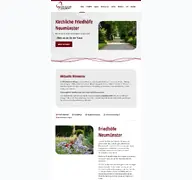 Kleine Seitenvorschau von friedhof-neumuenster.de