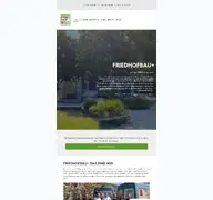 Kleine Seitenvorschau von friedhofbau.de