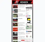 Kleine Seitenvorschau von vsv-wenden.de