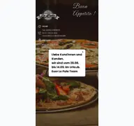 Kleine Seitenvorschau von pizzeria-la-pala.de