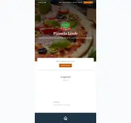 Kleine Seitenvorschau von pizzeria-linde.de