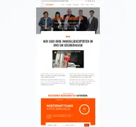 Kleine Seitenvorschau von vu-immobilien.de