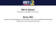 Kleine Seitenvorschau von wsbtv.com