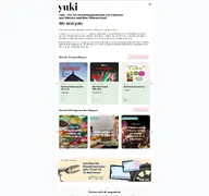 Kleine Seitenvorschau von yuki-magazin.de