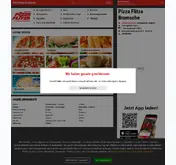 Kleine Seitenvorschau von pizza-flitza-bramsche.de