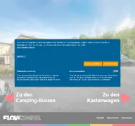 Kleine Seitenvorschau von flowcamper.de