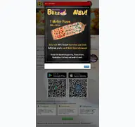 Kleine Seitenvorschau von pizzablitzonline.de