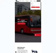 Kleine Seitenvorschau von regionalbus.de