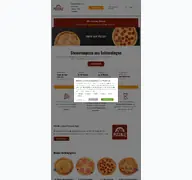 Kleine Seitenvorschau von pizzale.de