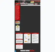 Kleine Seitenvorschau von dartworld.de