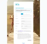 Kleine Seitenvorschau von registration.meine-hk.de